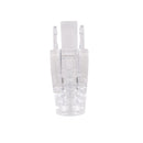 DYNAMIX Cat6 UTP Strain Relief Boot with Latch Protection. Transparent. OD: 0.65m. Bag of 20 Pieces - Office Connect 2018
