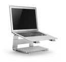 BRATECK High-Rise Ergonomic Laptop Riser Stand. Elevate the Screen to Eye Level for a Better Viewing Angle. Sturdy All-Alluminium body with a Sleek, Lighter & Elegant Design. - Office Connect 2018