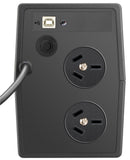 DYNAMIX ECO Range 600VA (360W) Line Interactive UPS. 2x NZ Power Sockets with Battery Backup & Surge Protection. AC Input. Fuse/Circuit Breaker. Smart - Office Connect 2018
