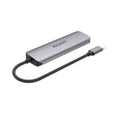 UNITEK 6-in-1 USB 3.1 Mulit-Port Hub with USB-C Connector. Includes 2x USB-A Ports, 1x HDMI Port, Card Reader, Plus PD 100W. Space Grey Colour JUNE Promo - Includes FREE C137W