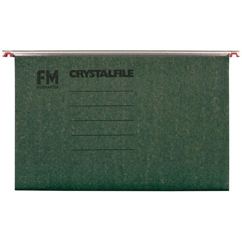 FM File Suspension Crystalfile Green Box 50 Foolscap - Office Connect 2018