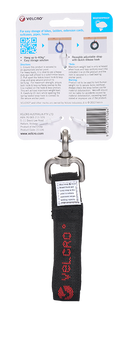 VELCRO Easy Hang 430mm Strap with Hook. Store and Hold up to 40Kgs. Simply find a suitable anchor point then Easy Store Bikes, Ladders, Extension Cords, Sporting Equipment & much more. Black Colour - Office Connect 2018