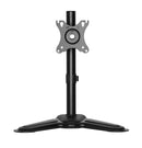BRATECK 17-32" Single Screen Articulating Monitor Stand. Free-Tilting Design, Sturdy Steel Base, 360 Rotary VESA Plate. VESA 75x75, 100x100, Max Load 8Kgs. Built-in Cable Management. - Office Connect 2018