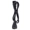DYNAMIX 0.5M IEC 16A Power Extension Cord. (C20 Plug to C19 Socket) 1.5mm. BLACK COLOUR - Office Connect 2018