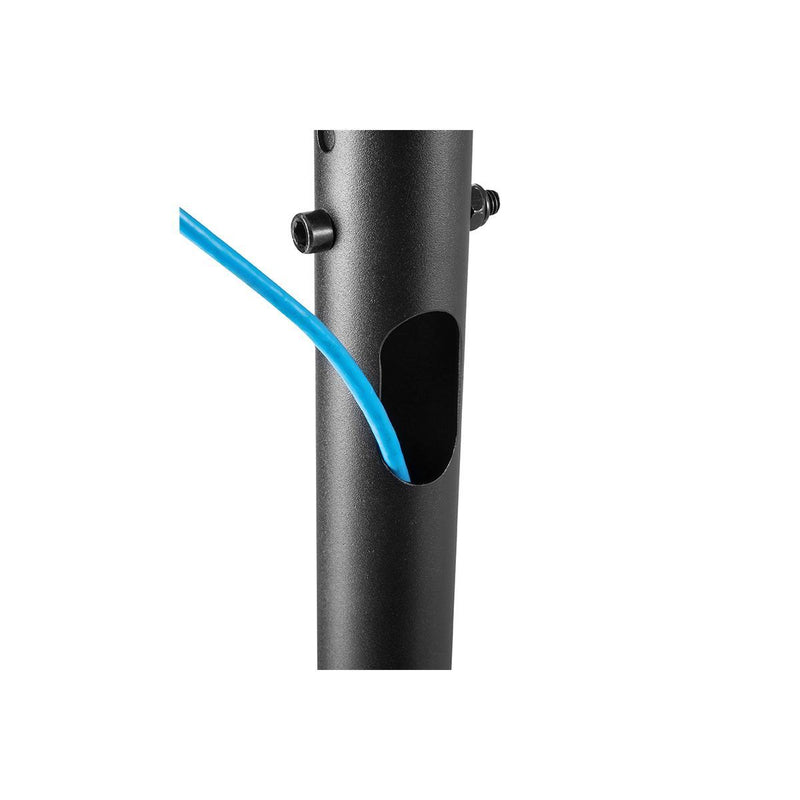 BRATECK 32-70" Telescopic Heavy Duty Tilt Ceiling Mount Bracket. Supports up to 50Kgs, Detachable VESA Plate, Cable Management, Adjustable Ceiling Plate. Extension 707-1577mm. Max VESA 400x400 - Office Connect 2018