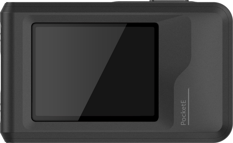 HIKMICRO PocketE Wi-Fi Thermal Imaging Camera. 3.5" LCD Touch Screen. Thermal, Visual, Fusion & PIP Image Modes. Thermal Resolution: 9,216 Pixels. NETD: Less than  50 mK.