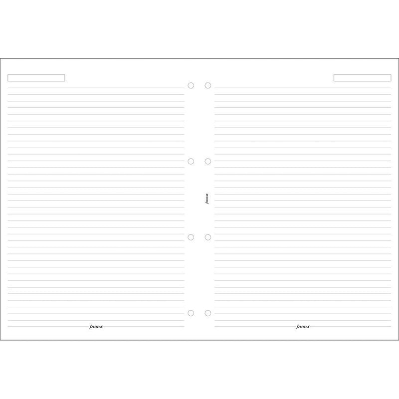 Filofax A4 White Lined Notepad Refill - Office Connect 2018