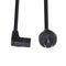 DYNAMIX 5M 3-Pin Plug to Right Angled IEC C13 Female Connector 10A SAA Approved Power Cord. 1.0mm copper core. BLACK Colour. - Office Connect 2018