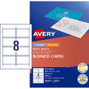 Avery Business Cards Inkjet 8up 25 Sheets C32015 - Office Connect 2018