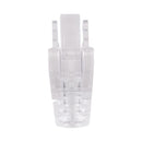 DYNAMIX Cat5e UTP Strain Relief Boot with Latch Protection. Transparent. OD: 0.55m. Bag of 20 Pieces - Office Connect 2018