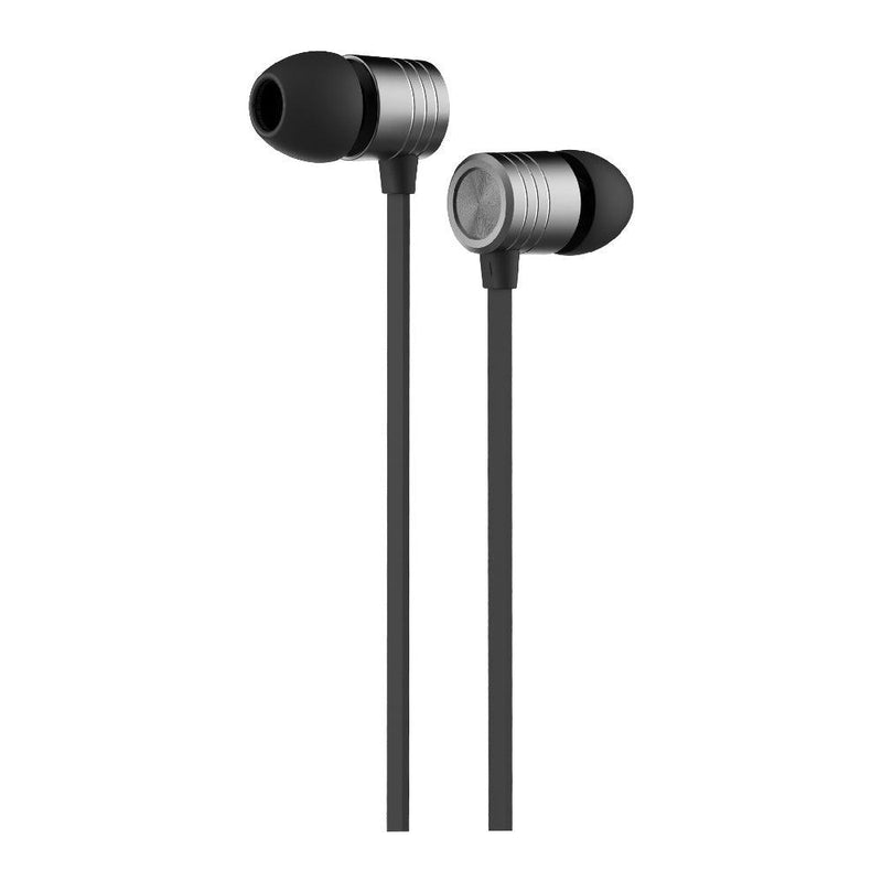 Verbatim Essentials In-Ear Earphones with Mic & Volume Control Space Grey - Office Connect 2018