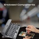 PROMATE 126-Pieces Cylindrical DIY Magnetic Foldable Screwdriver Kit. Ergonomic Anti-Slip Screwdriver Handle, 120pcs CRV Steel Screwdriver Bits, Magnetic Screwdriver Tip. - Office Connect 2018