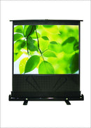 BRATECK 100'' Projector Screen Floor Stand. 4:3 Aspect ratio. 2m x 1.5m (WxH). - Office Connect 2018