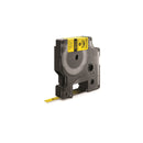 DYMO Genuine Rhino Industrial Labels- HeatShrink Tube 6mm Black on Yellow.Made of industrial grade polyolefine and featuring a 3:1 heat shrink ratio. RoHS compliant. Temperature Rating -19C to +135C. - Office Connect 2018