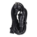 DYNAMIX 2M Y Power Cord. 3-Pin Plug to 2x IEC C13 Female Connectors 10A. SAA Approved. 0.75mm copper core. BLACK Colour. - Office Connect 2018