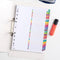 Avery Customisable Table Of Contents A4 A-Z Tabs Coloured L7411-26 - Office Connect 2018