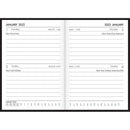 Collins Diary A72 Black Even Year - Office Connect 2018