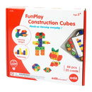 EDX FunPlay Construction Cubes 88 Piece Set - Office Connect 2018