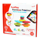 EDX FunPlay Rainbow Pebbles 36 Piece Set - Office Connect 2018
