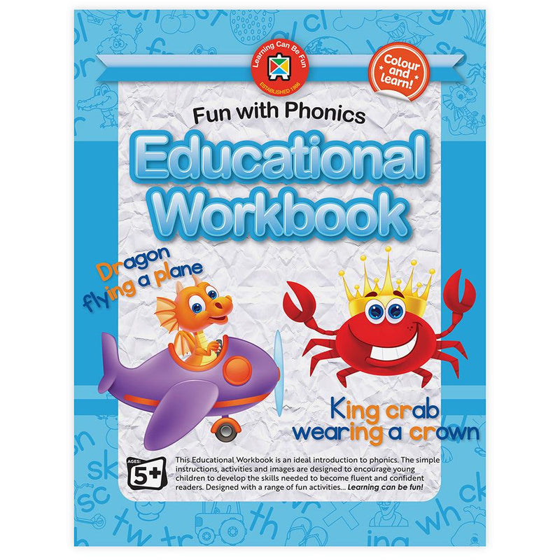 LCBF Educational Workbook Fun With Phonics - Office Connect 2018