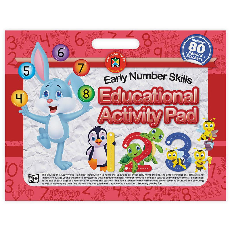 LCBF Educational Activity Pad Early Number Skills - Office Connect 2018