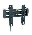 BRATECK 23''-42'' Tilt wall mount bracket. Max Load 20Kgs. Supports VESA 100x100,200x100,200x200 Built-in bubble level. Curved display compatible - Office Connect 2018