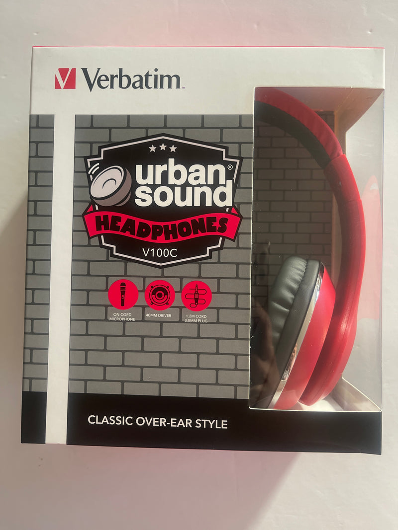 Verbatim Stereo Headphone Classic - Black