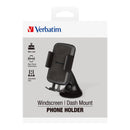 Verbatim Essentials Phone Mount Windscreen/Dash Black - Office Connect 2018