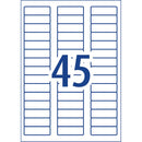 Avery Label L7156 General Use 58x17.8mm 45up 100 Sheets - Office Connect 2018