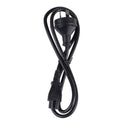 DYNAMIX 0.3M 3-Pin to C5 Clover Shaped Female Connector 7.5A SAA approved Power Cord. 0.75mm copper core. BLACK Colour. - Office Connect 2018