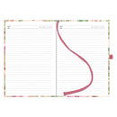 Collins United Undated Diary DTP Flowers - Office Connect 2018