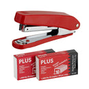 Plus Stapler + 2000 Staples PS10E Red - Office Connect 2018