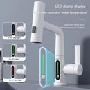 Intelligent Digital Display Faucet Pull-out Basin Faucet Temperature Digital Display Rotation - Office Connect 2018