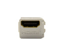 DYNAMIX HDMI 2.0 Keystone Coupler Length 19.2mm, Gold-Plated, WHITE - Office Connect 2018