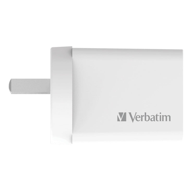 Verbatim Essentials USB Charger Single Port 2.4A White - Office Connect 2018