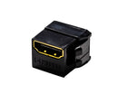 DYNAMIX HDMI 2.0 Keystone Coupler Length 19.2mm, Gold-Plated, BLACK - Office Connect 2018