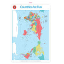 LCBF Wall Chart Countries Are Fun Poster - Office Connect 2018