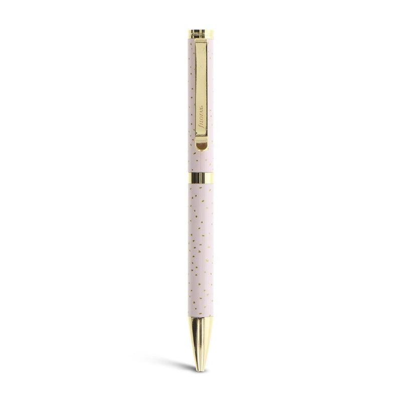 Filofax Confetti Ballpoint Pen Rose Quartz - Office Connect 2018