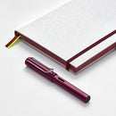 Lamy Al-Star Fountain Pen Black purple Medium nib (029) - Office Connect 2018