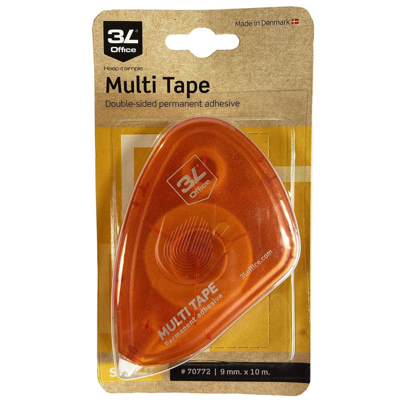 3L Multi-Tape Permanent 9mm x 10m - Office Connect 2018