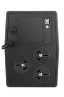 DYNAMIX ECO Range 1000VA (600W) Line Interactive UPS. 3x NZ Power Sockets with Battery Backup & Surge Protection. AC Input. Fuse/Circuit Breaker. Smart - Office Connect 2018