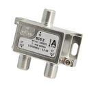 TRIAX RF 2-Way Splitter, 2.4GHz. Coaxial Splitter Ideal for SAT-IF & MATV Distribution Networks. Frequency Range 5-2400 MHz. DC Pass Via Diodes from all Outputs. High Shielding Against Ingress Noise. - Office Connect 2018