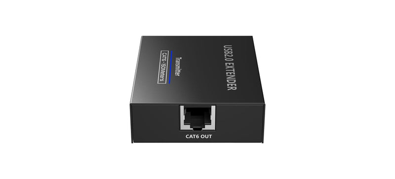 LENKENG 4-Port USB-A Extender Over Cat5e/6/7 Network Cable. Extend up to 150m (Cat6). Easy Plug & Play. Includes Both Tx & Rx Units Rx Includes 4x USB-A, 1x RJ45 In Ports. Tx 1x USB-A, 1x RJ45 Out.