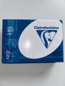 Clairefontaine Trophée A4 Paper (210 GSM, 250 Sheets) - Available in Various Colors