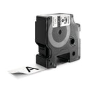 DYMO Genuine Rhino Industrial Label -Permanent Polyester 24mm Black on White. For labeling panels, blocks, faceplates, shelves, bins beams & more. RoHS compliant. Temperature Rating -40C to +150C. - Office Connect 2018