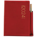 Collins Diary A72PP Red With Pencil Even Year - Office Connect 2018