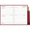 Collins Diary A72PP Red With Pencil Even Year - Office Connect 2018