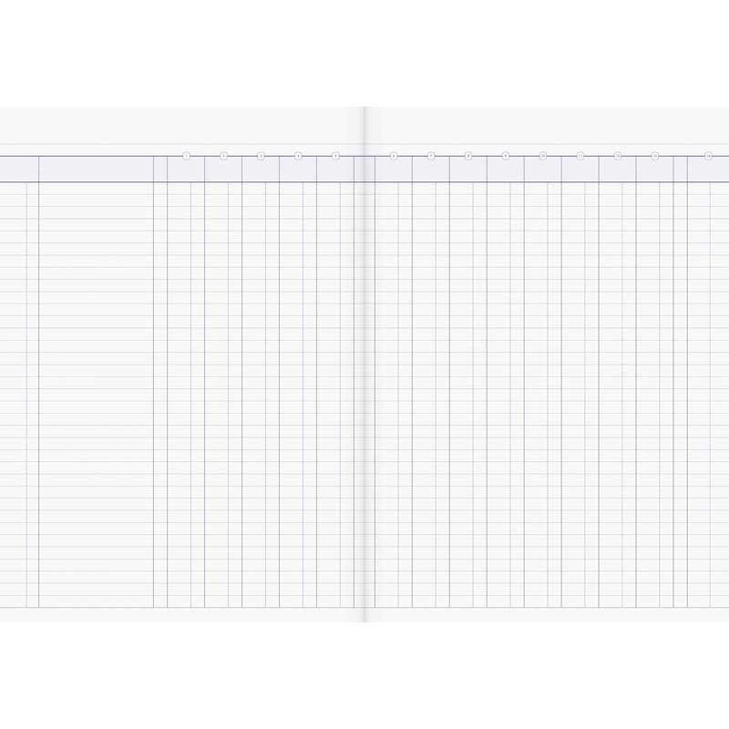 Milford A4 14 Money Column 26 Leaf Limp Analysis Book - Office Connect 2018