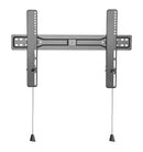 BRATECK 37''-70'' Ultra-Slim tilt wall bracket. Max load: 35kg. VESA support up to: 620x420. Profile: 30mm. Curved display compatible. Colour: Black. - Office Connect 2018
