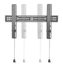 BRATECK 37''-70'' Ultra-Slim tilt wall bracket. Max load: 35kg. VESA support up to: 620x420. Profile: 30mm. Curved display compatible. Colour: Black. - Office Connect 2018